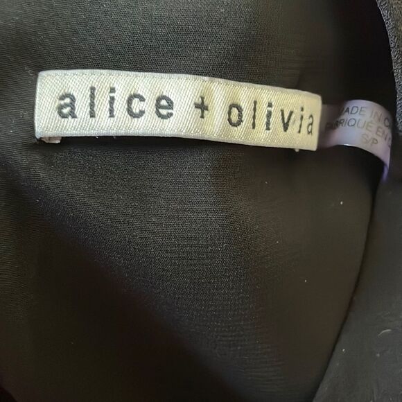 Alice + Olivia Dorma Color Block Sleeveless Shift Dress - Picture 4 of 7